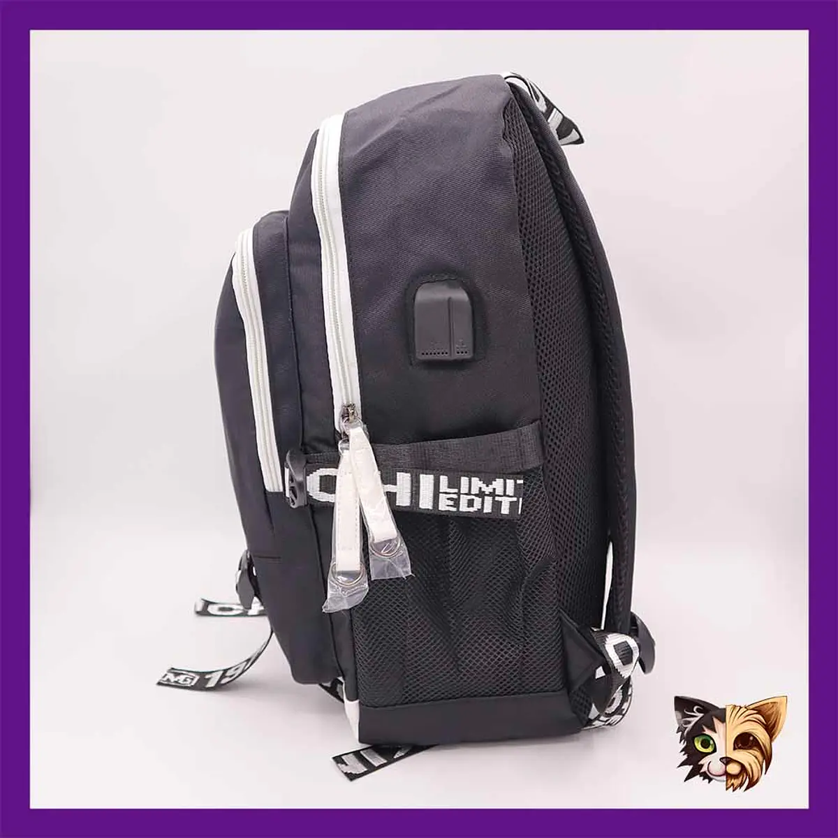 Mochila BTS con puerto USB