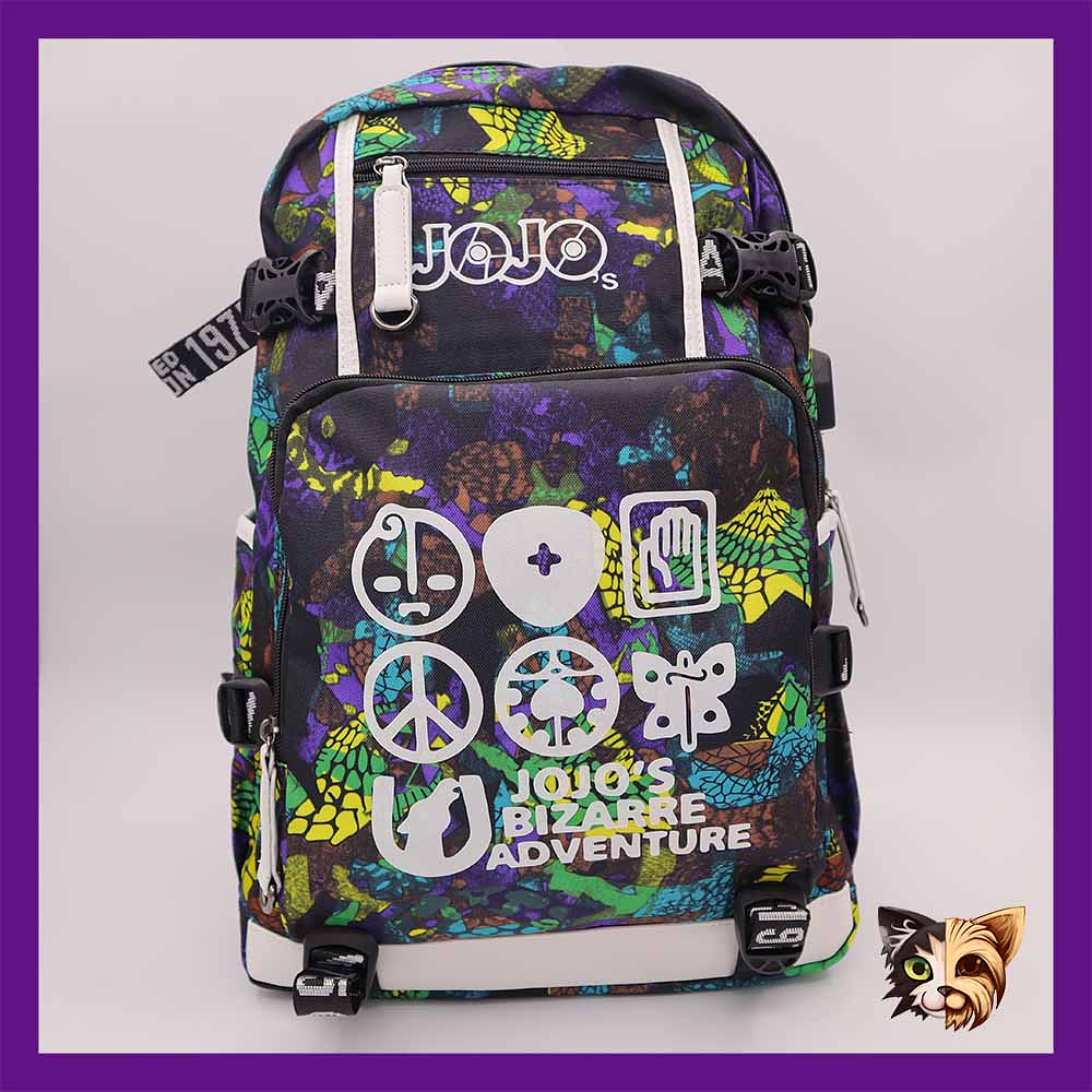 Mochila Jojo's Brilla en la oscuridad