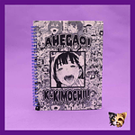 Cuaderno Ahegao Tapa Blanda