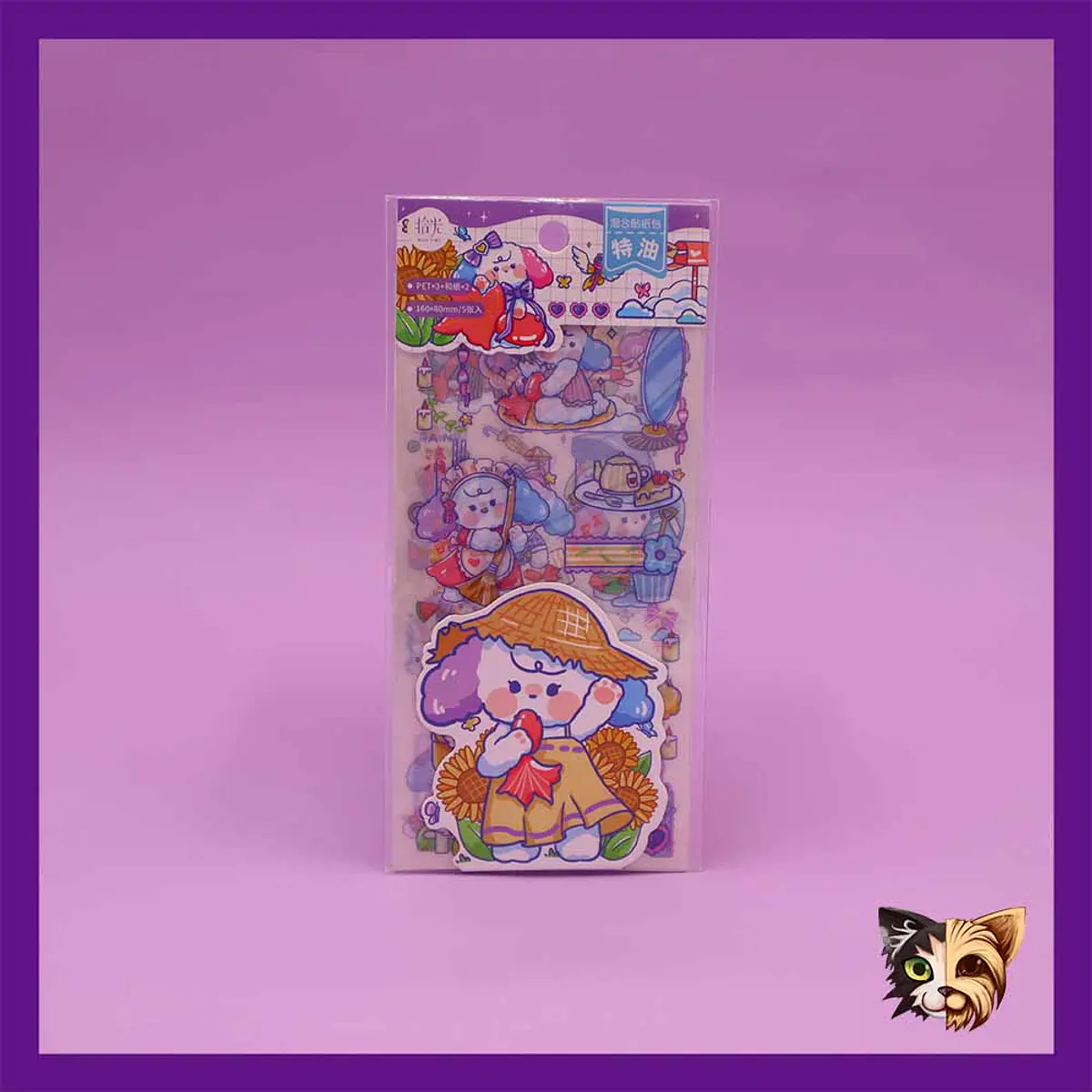 Hello Kitty 50e verjaardag Sticker Collectie - Pakketten