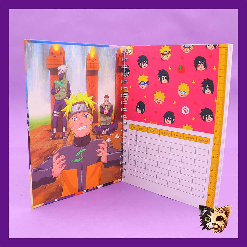 Cuaderno Tapa dura Naruto