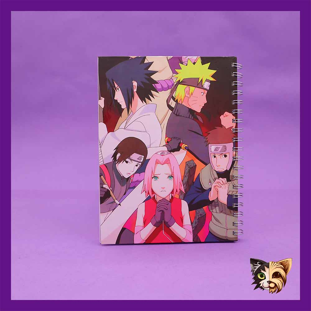 Cuaderno Tapa dura Naruto