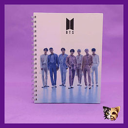 Cuaderno Tapa dura BTS