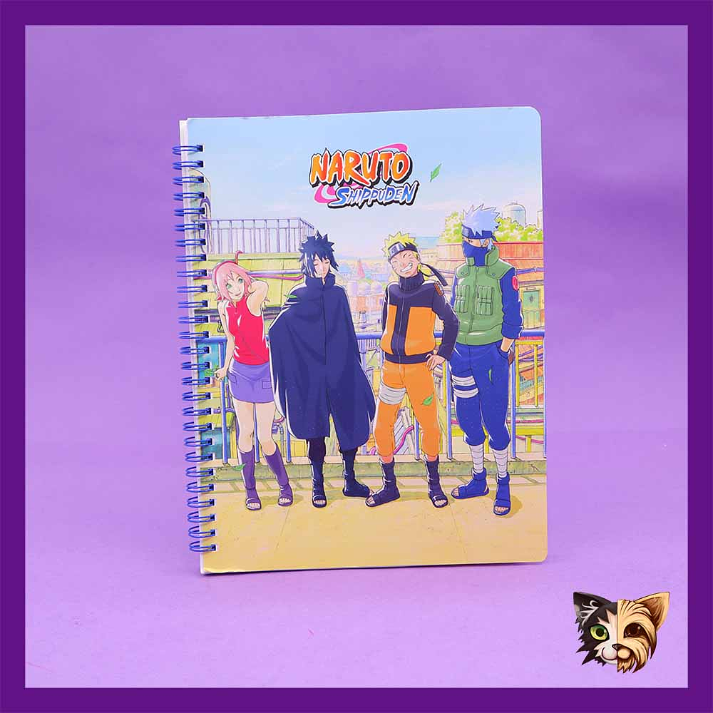 Cuaderno Tapa Blanda Naruto