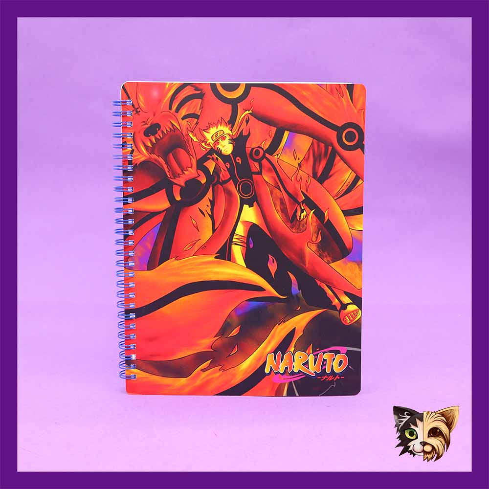 Cuaderno Tapa Blanda Naruto