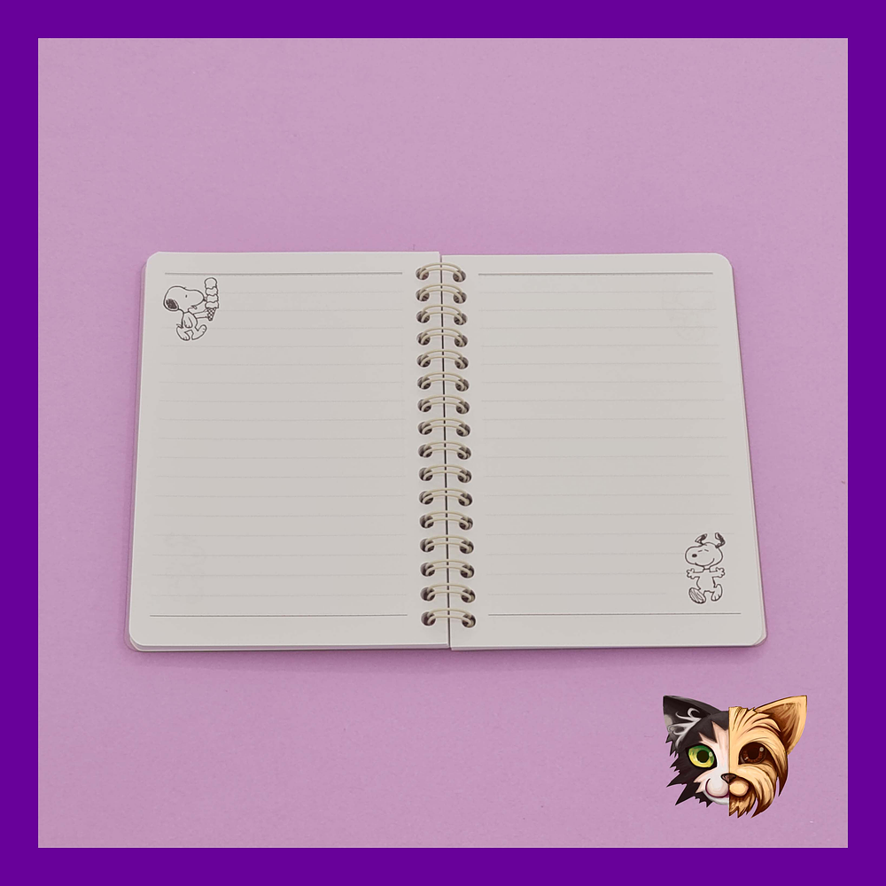 Libreta Snoopy