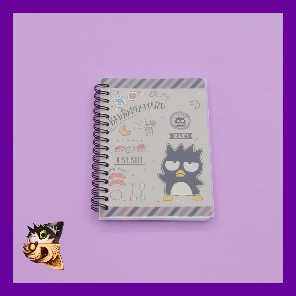 Libreta Personajes Kawaii