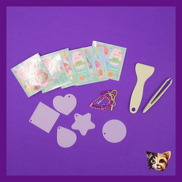 Set Llavero Kawaii DIY