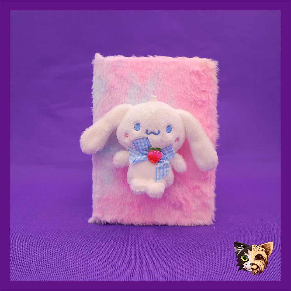 Libreta de peluche Kawaii