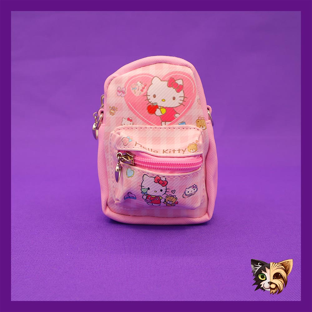 Cartera con diseño de mini Mochila Kawaii