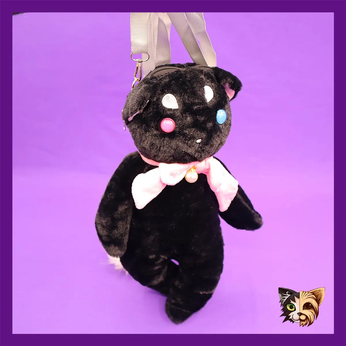 Mochila Gato de peluche