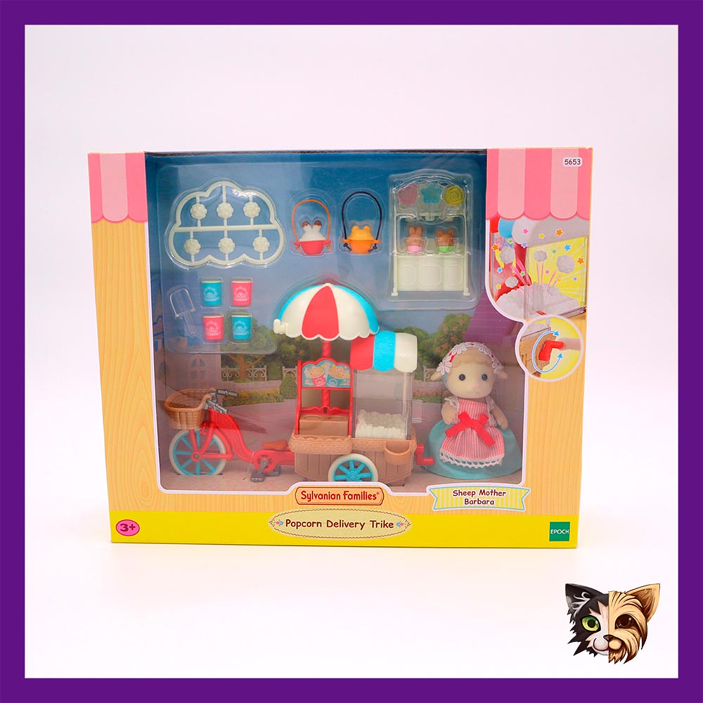 Sylvanian Families Carrito Pop corn con accesorios