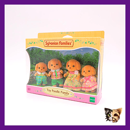 Sylvanian Families Familia Poodle (Caniche)