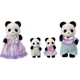 Sylvanian Families Familia Panda Pookie