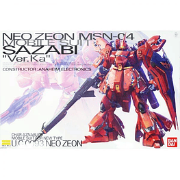 Bandai Sazabi Ver.Ka  MG Mobile Suit