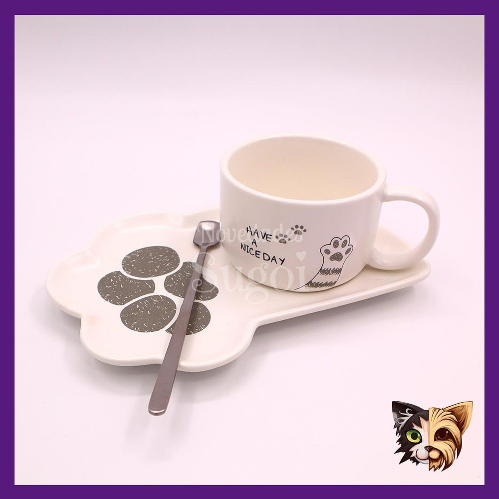 Set Taza Gatito