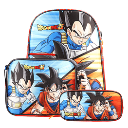 Set 3 en 1 DragonBall Super Goku y Vegeta