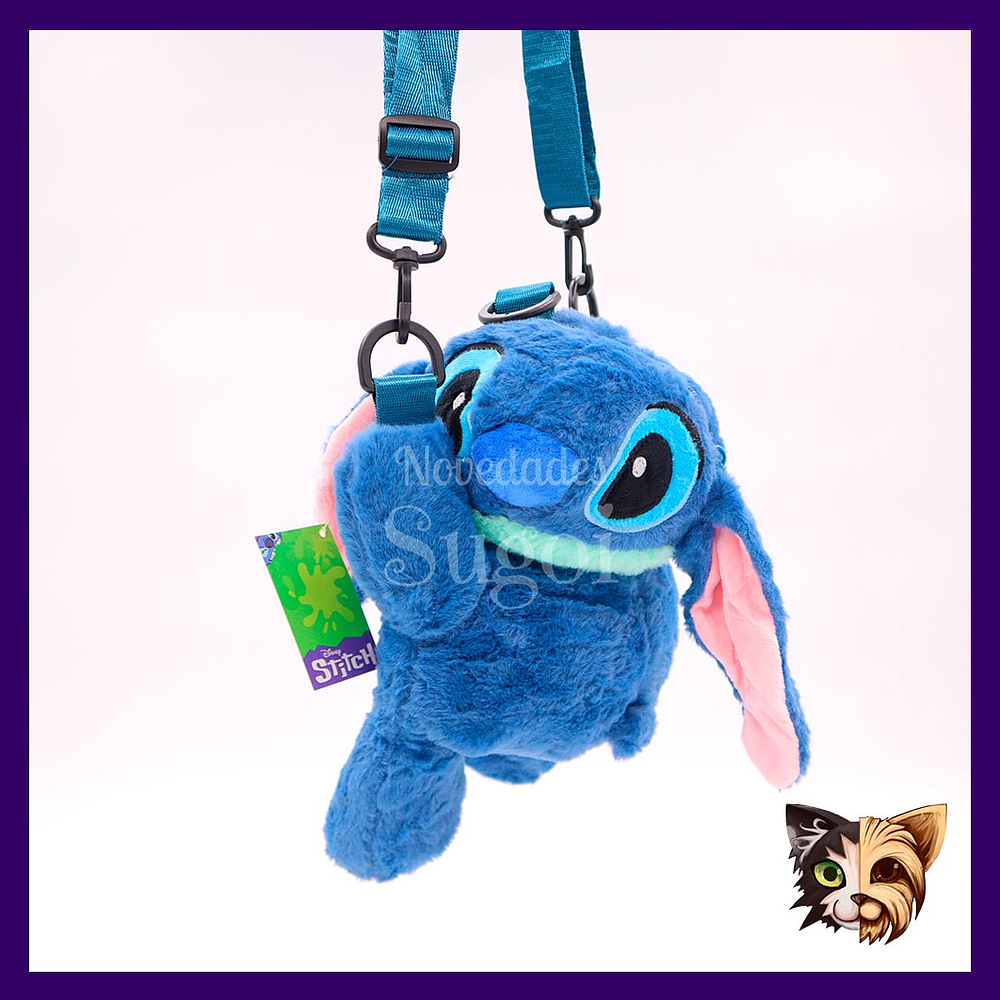 Mochila Peluche Stitch 