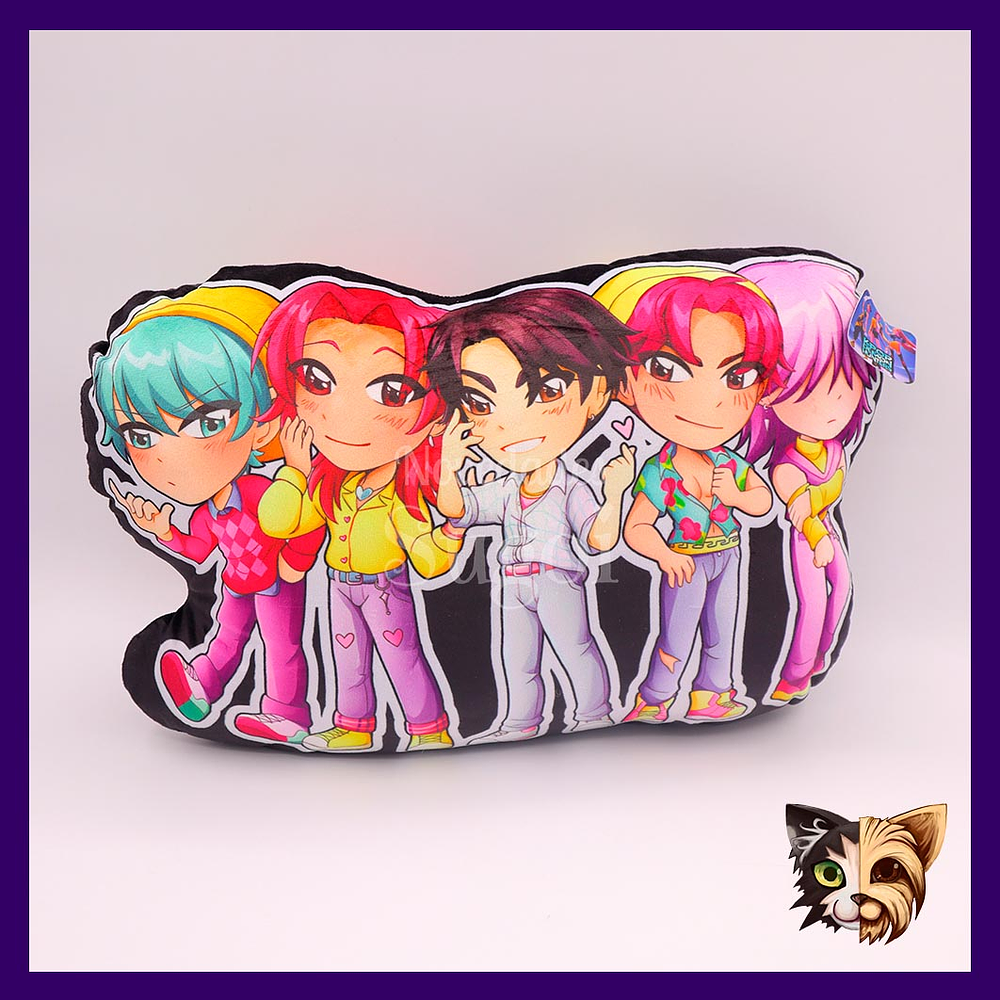 Cojín Guerreras K-pop Huntrix