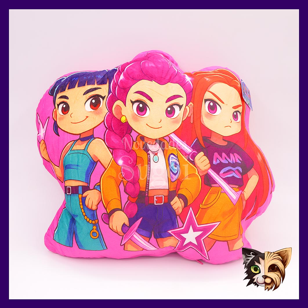 Cojín Guerreras K-pop Huntrix