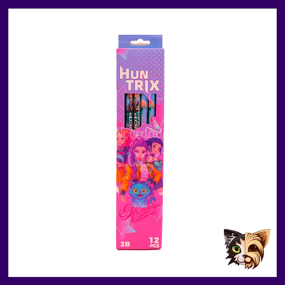 Set de 12 lápices Guerreras Kpop