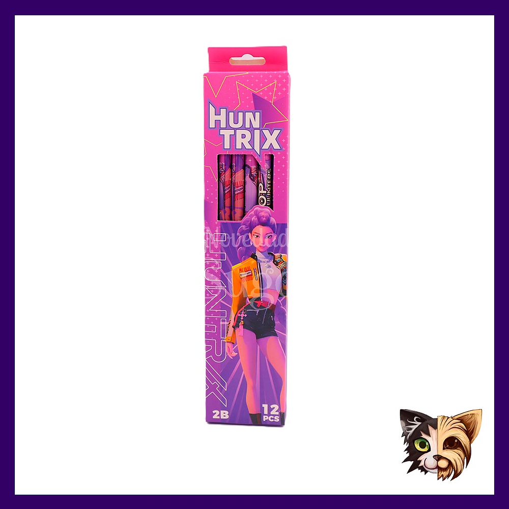 Set de 12 lápices Guerreras Kpop