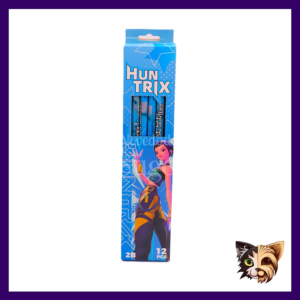 Set de 12 lápices Guerreras Kpop