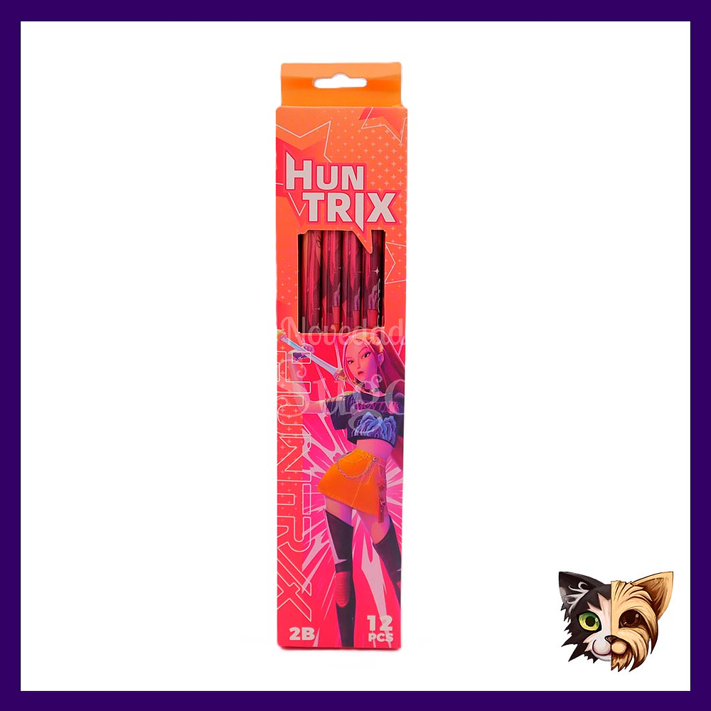 Set de 12 lápices Guerreras Kpop