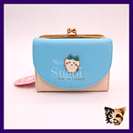 Billetera con broche Chiikawa