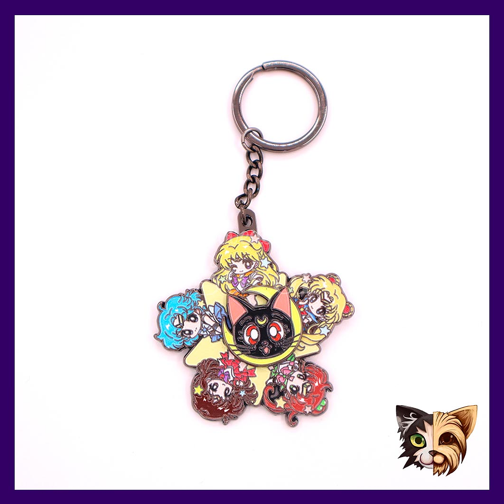 Llavero Spinner Sailor Moon 