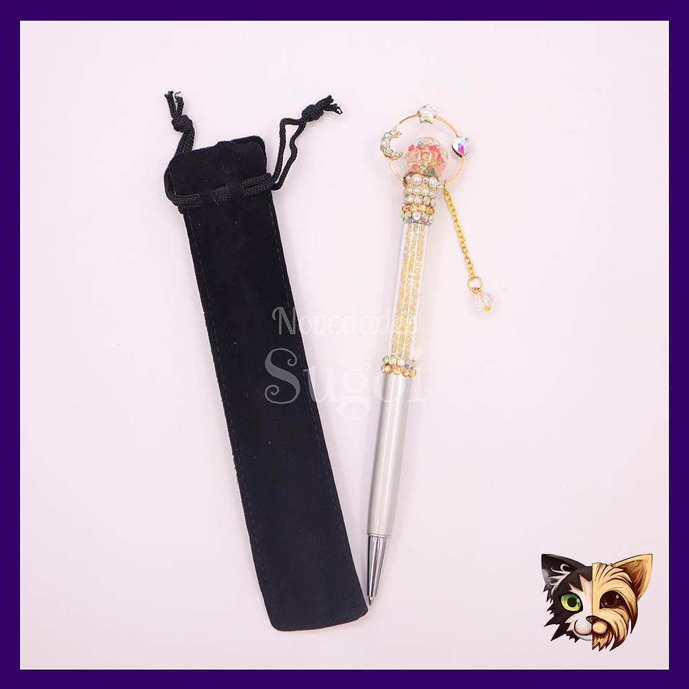 Bolígrafo brillitos