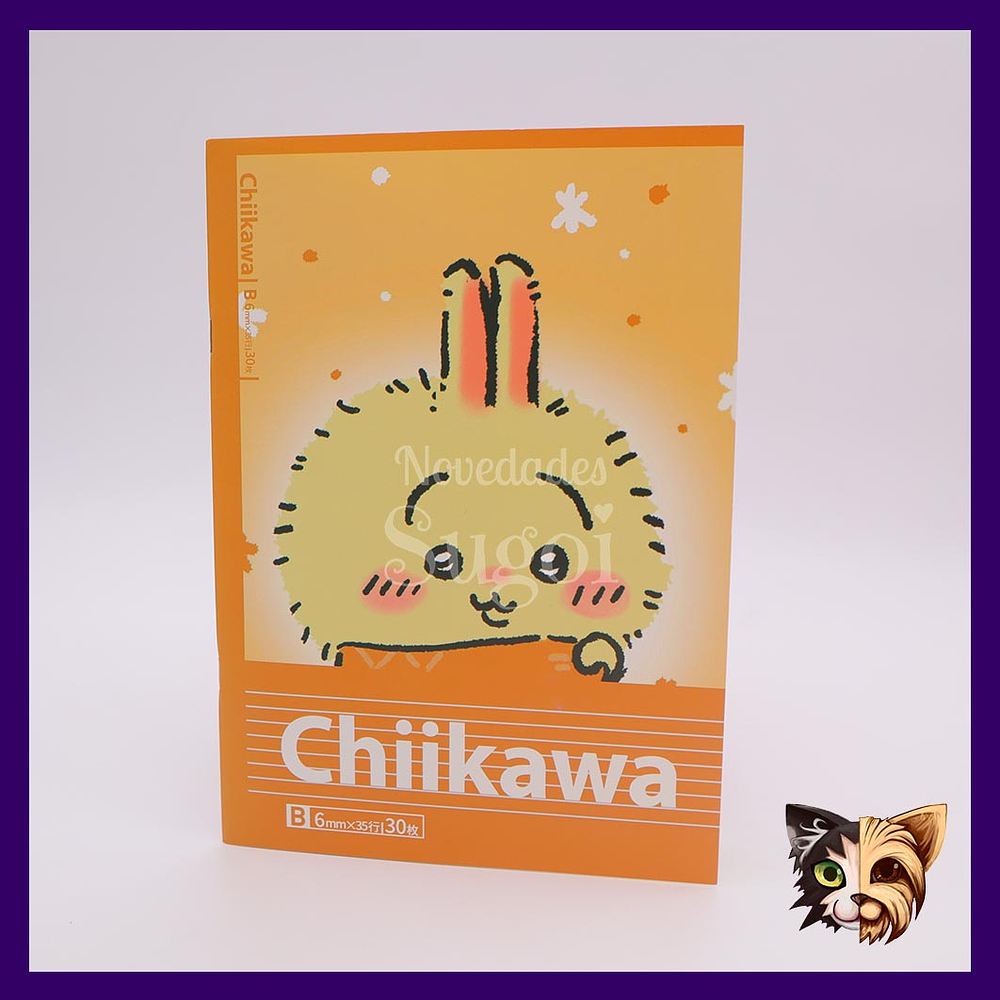 Libreta Lineas Chiikawa