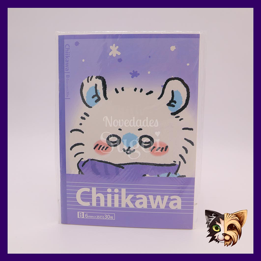 Libreta Lineas Chiikawa
