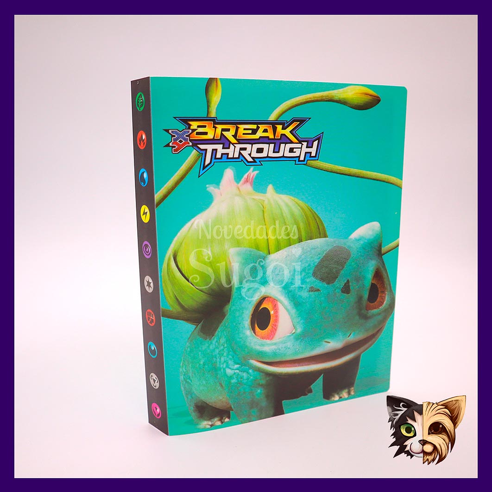 Holder Pokemon 240 - Binder para Cartas 