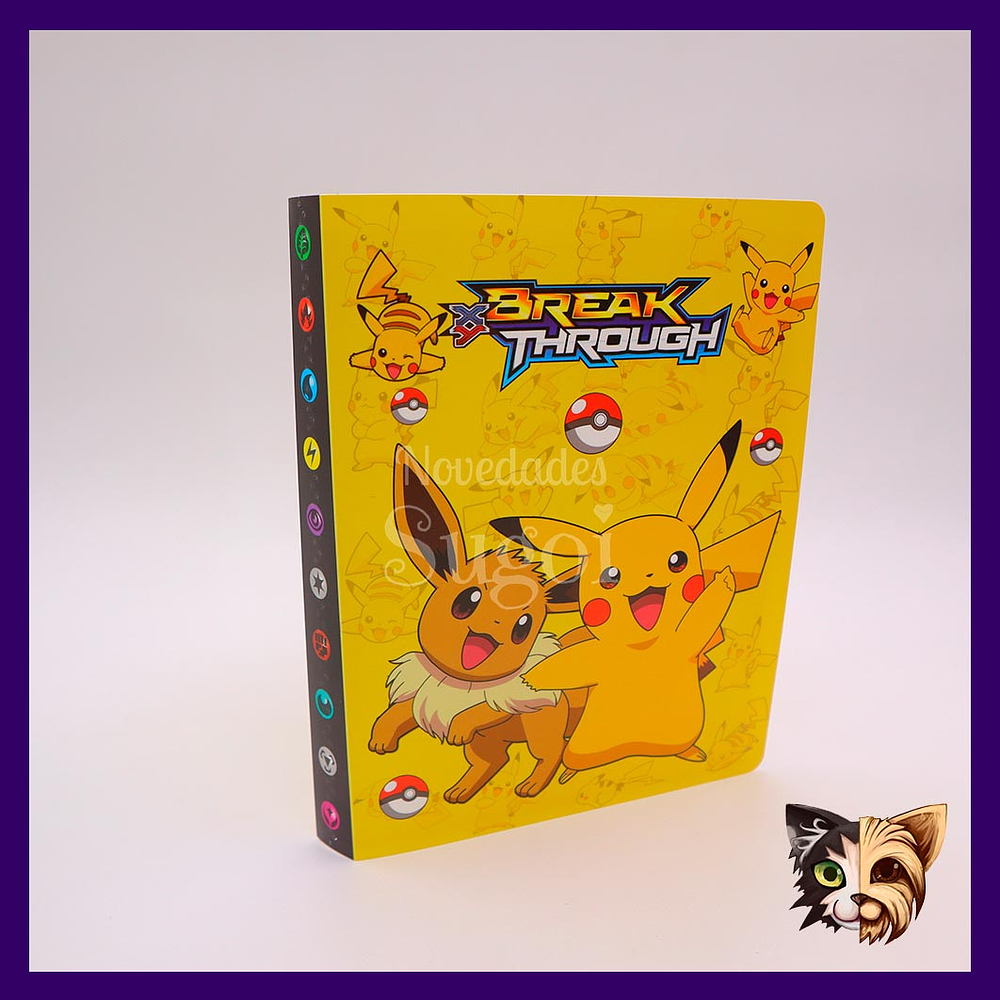 Holder Pokemon 240 - Binder para Cartas 