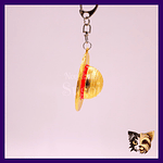 Llavero Gorro de Paja Luffy - One piece