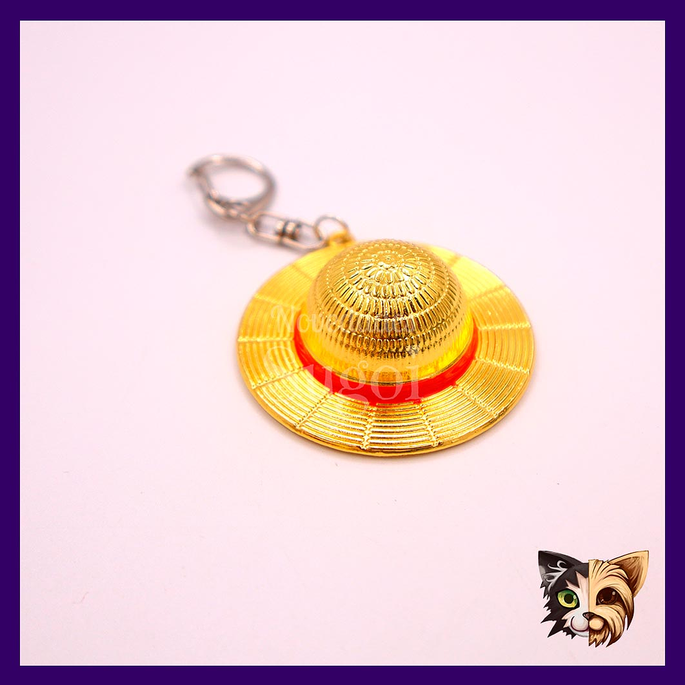 Llavero Gorro de Paja Luffy - One piece