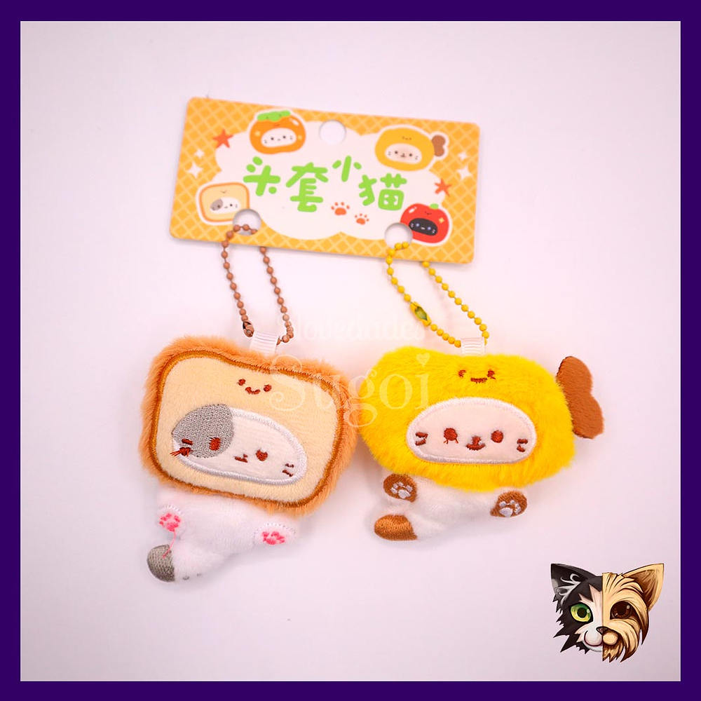 Colgante Pareja de Gatos