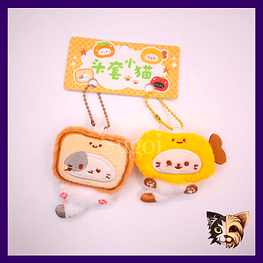 Colgante Pareja de Gatos