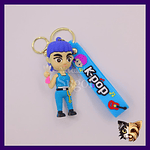 Llavero Goma Guerreras K-pop