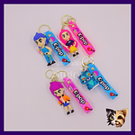 Llavero Goma Guerreras K-pop