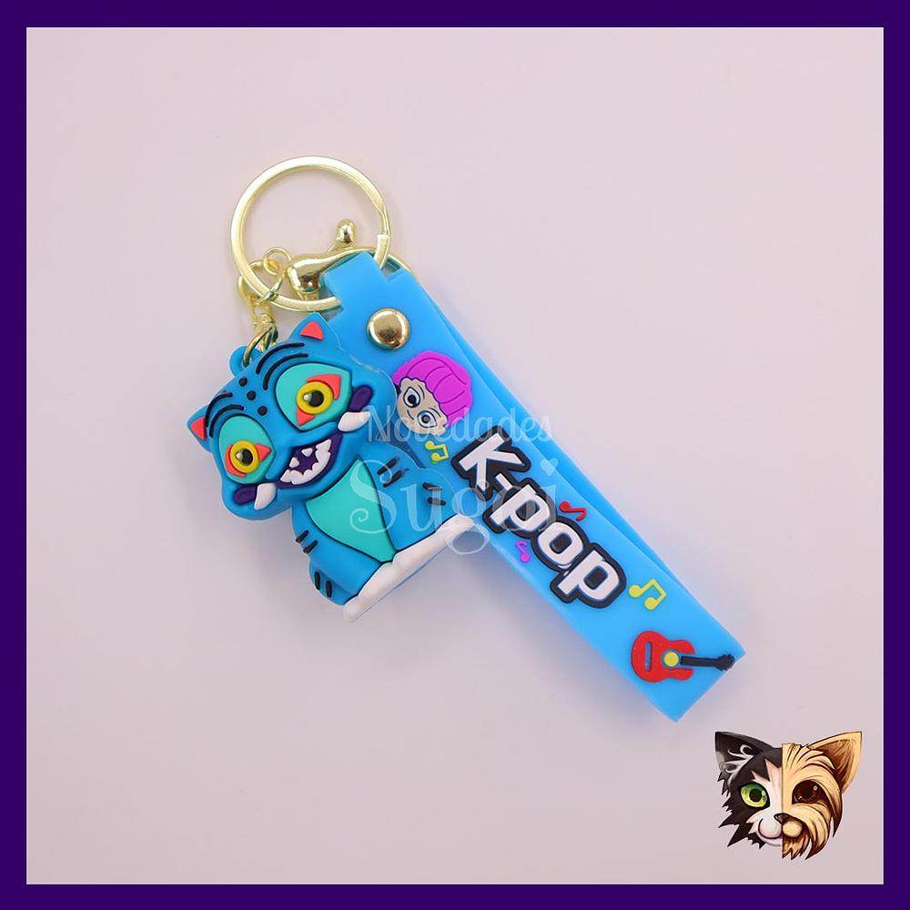 Llavero Goma Guerreras K-pop