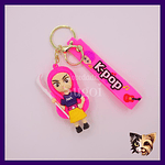 Llavero Goma Guerreras K-pop