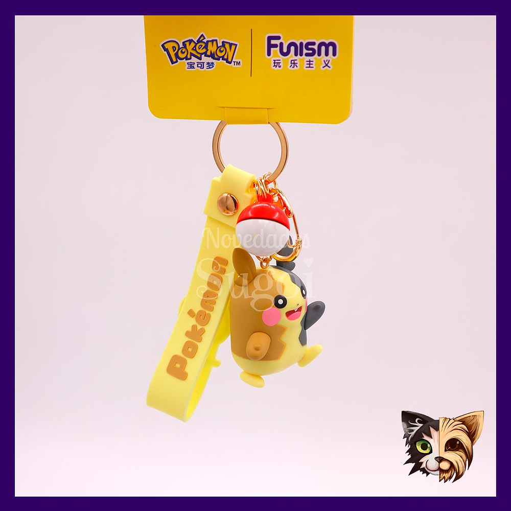 Llavero Pokemon Goma