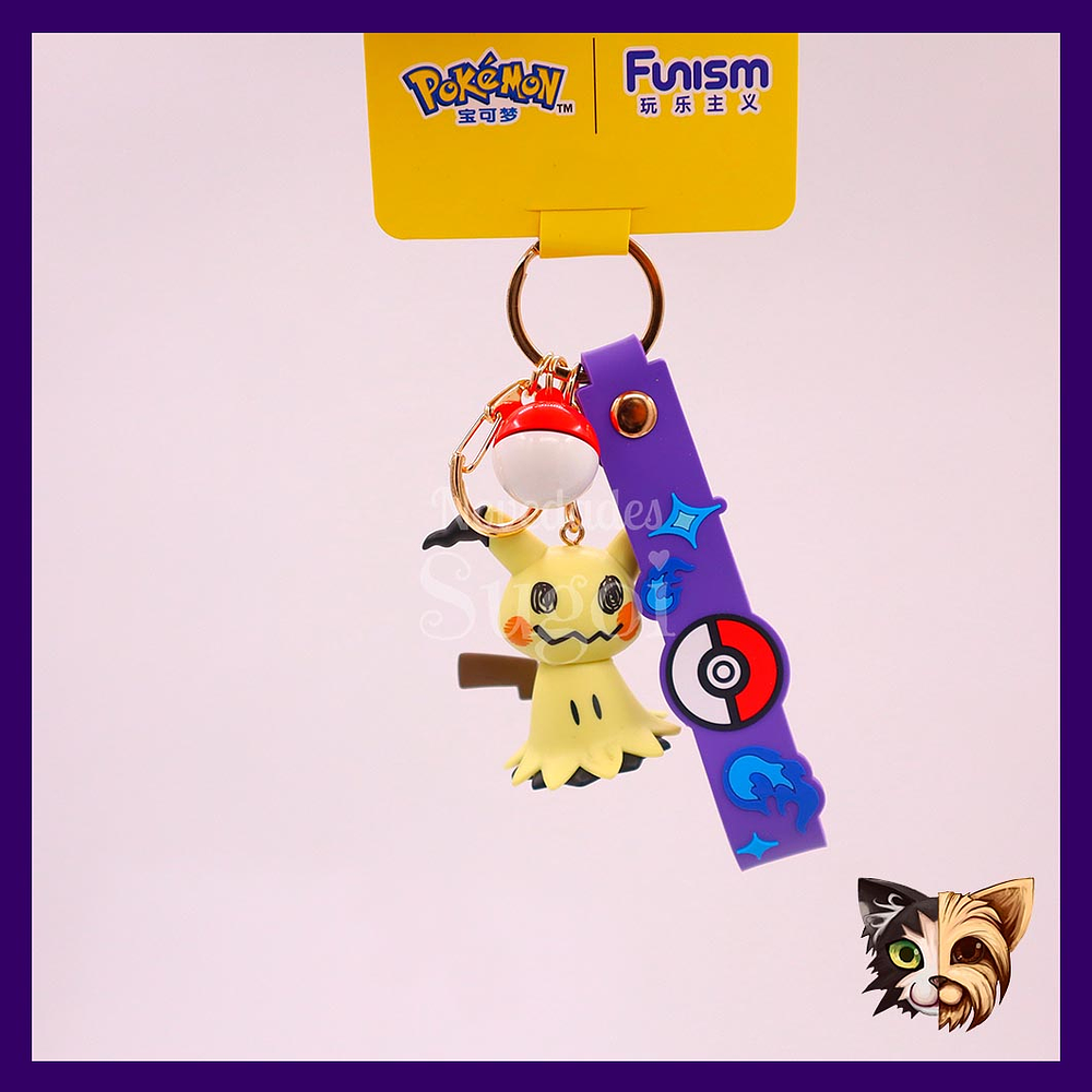 Llavero Pokemon Goma