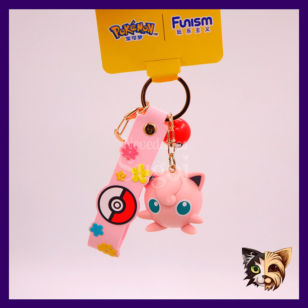 Llavero Pokemon Goma
