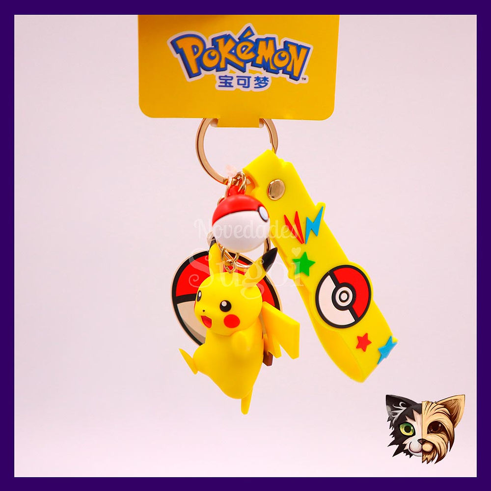 Llavero Pokemon Goma