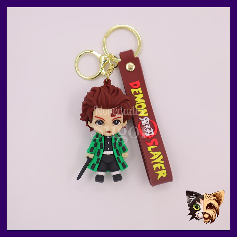 Llavero Kimetsu No Yaiba Goma