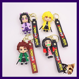 Llavero Kimetsu No Yaiba Goma