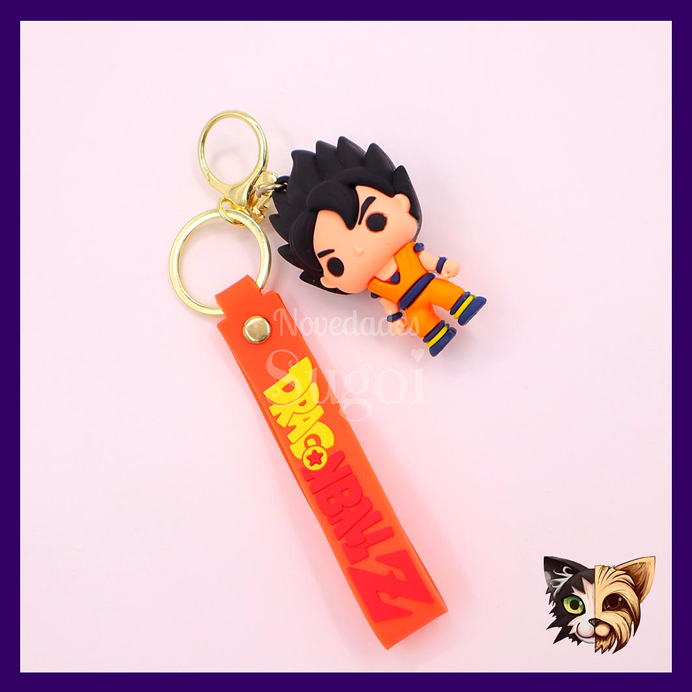 Llavero Goma Dragon Ball 